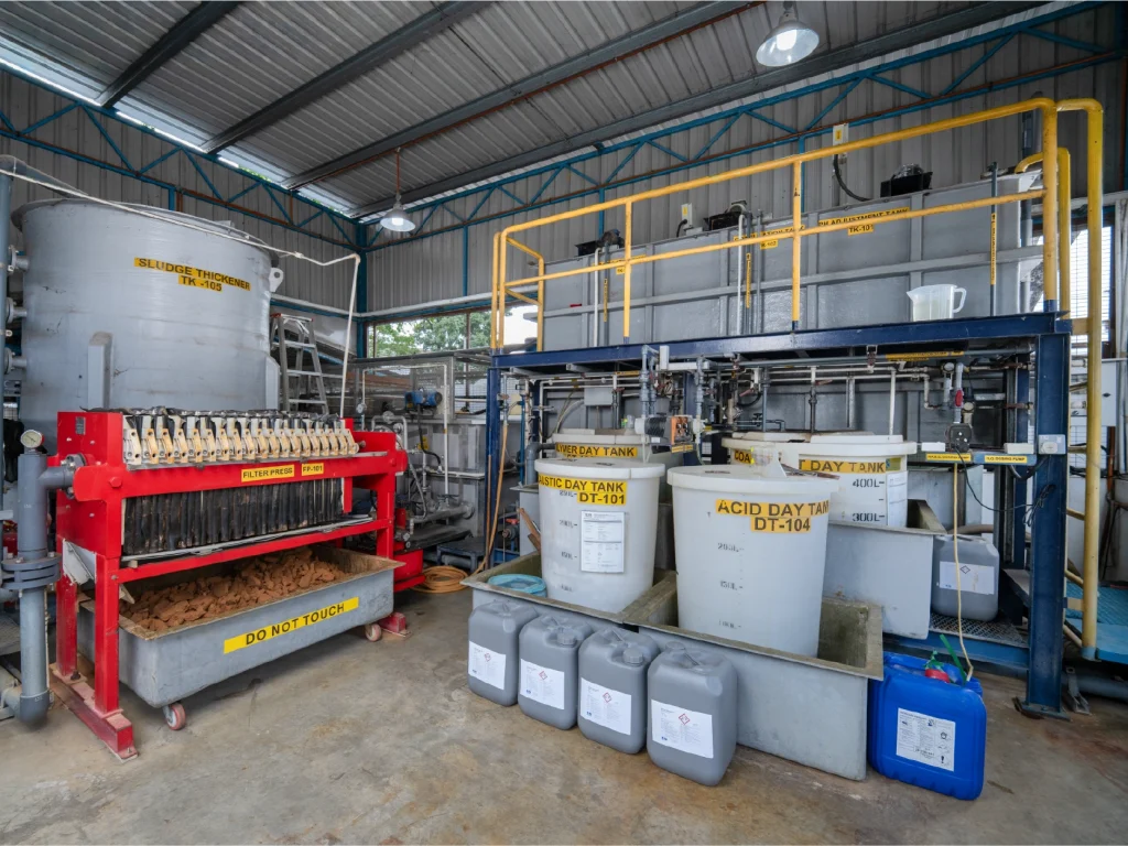 cec industrial effluent treatment system